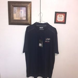 OnTour Men’s Polo Shirt XLarge Blue Nice Polyester